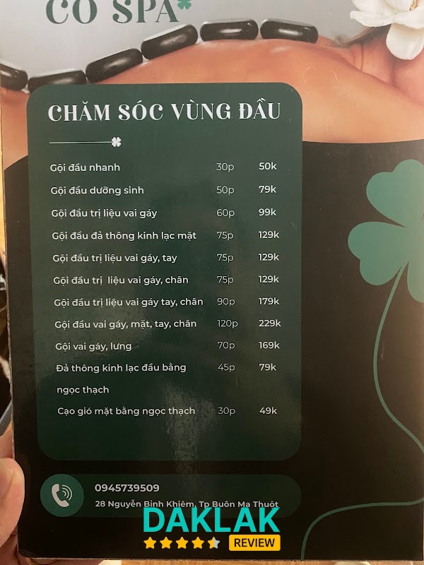 GỘI ĐẦU DƯỠNG SINH BUÔN MA THUỘT - gội đầu dưỡng sinh Buôn Ma Thuột