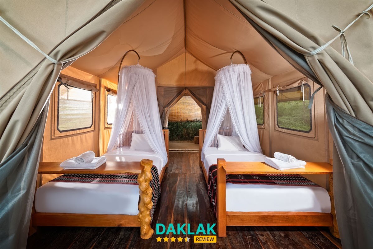 Không gian lưu trú Lak Tented Camp