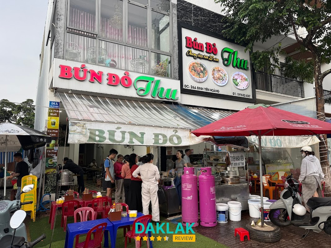 Bún đỏ Thu - (Phan Đình Giót xưa) Buôn Ma Thuột