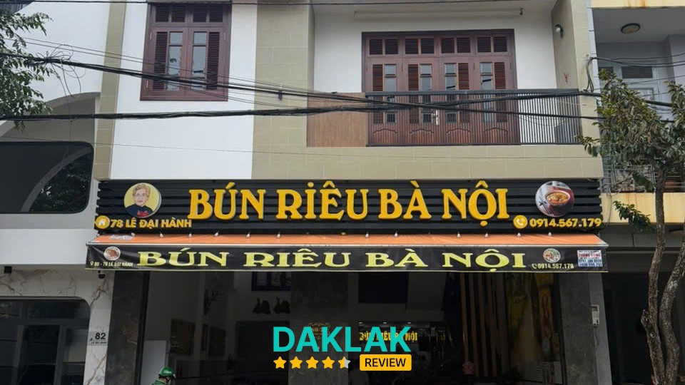 Bún riêu Bà Nội Buôn Ma Thuột