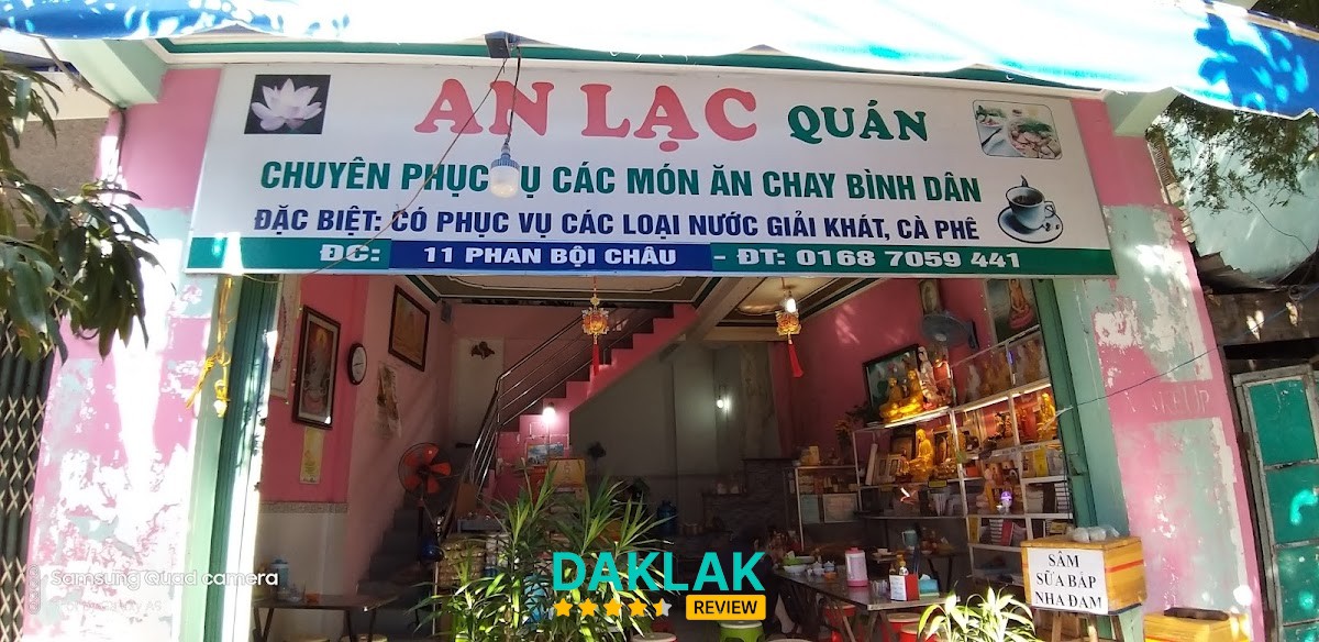 Quán chay An Lạc tại Tuy Hòa