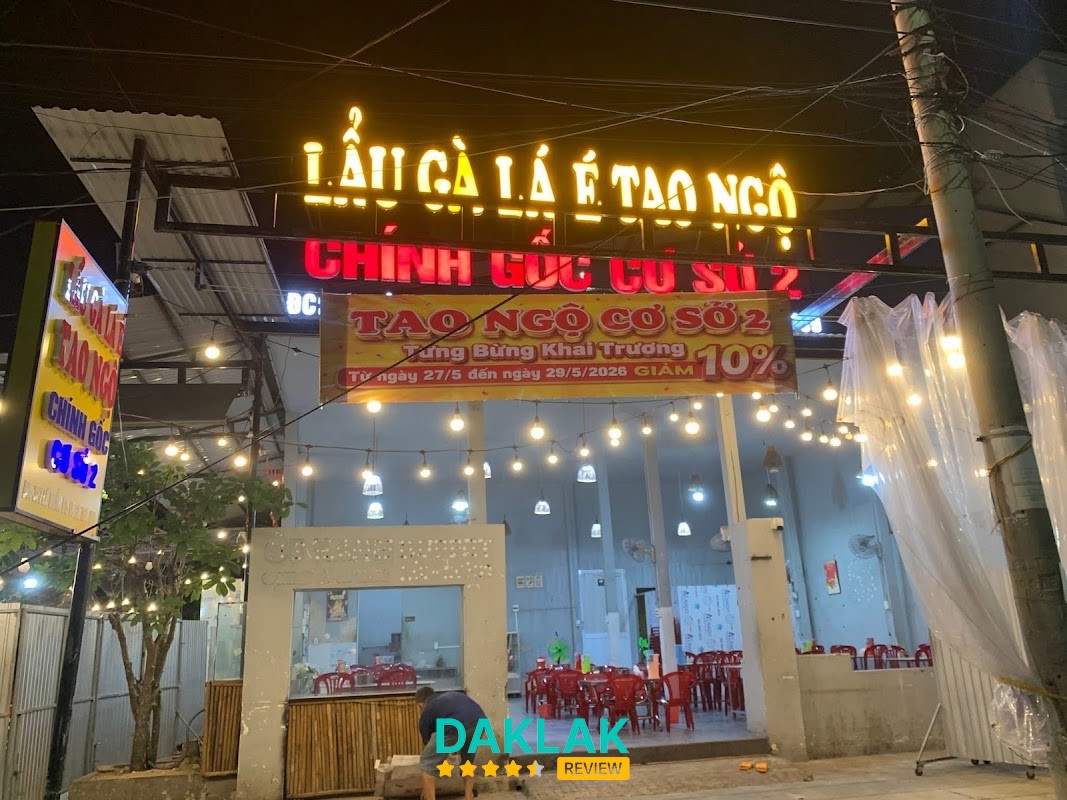Quán Lẩu gà lá é Tao Ngộ Cơ Sở 2 (Quán gốc đường 3/4 TP Đà Lạt) – hình ảnh 2