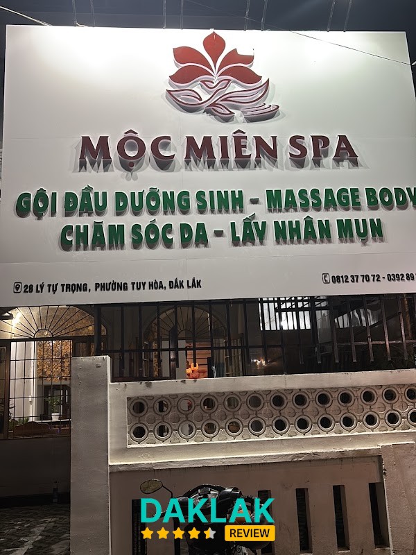 MỘC MIÊN SPA TUY HOÀ - chăm sóc da tại Tuy Hòa