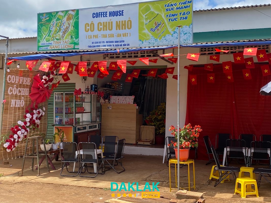 Quán cà phê Cư Bao - mặt tiền Coffee Cô Chủ Nhỏ CN1