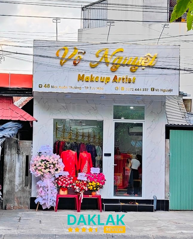 Make up Tuy Hòa - Võ Nguyệt - Tiệm Trang Điểm Tuy Hòa