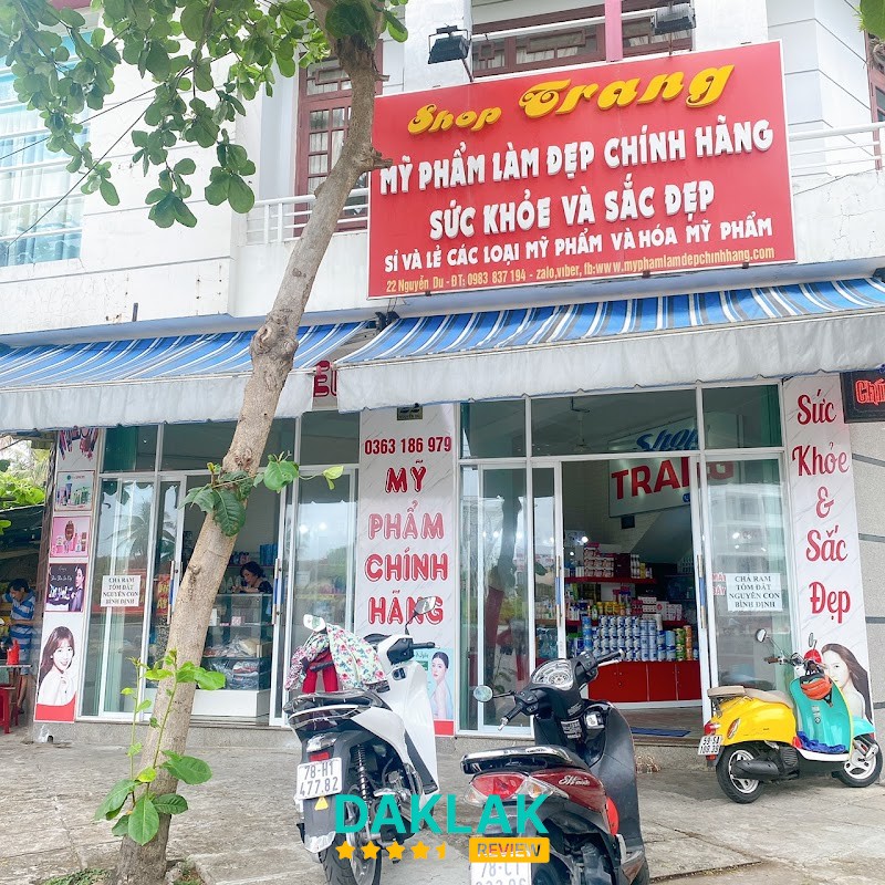 Mỹ Phẩm Tuy Hoà - Mỹ phẩm Shop Trang - Tiệm Trang Điểm Tuy Hòa