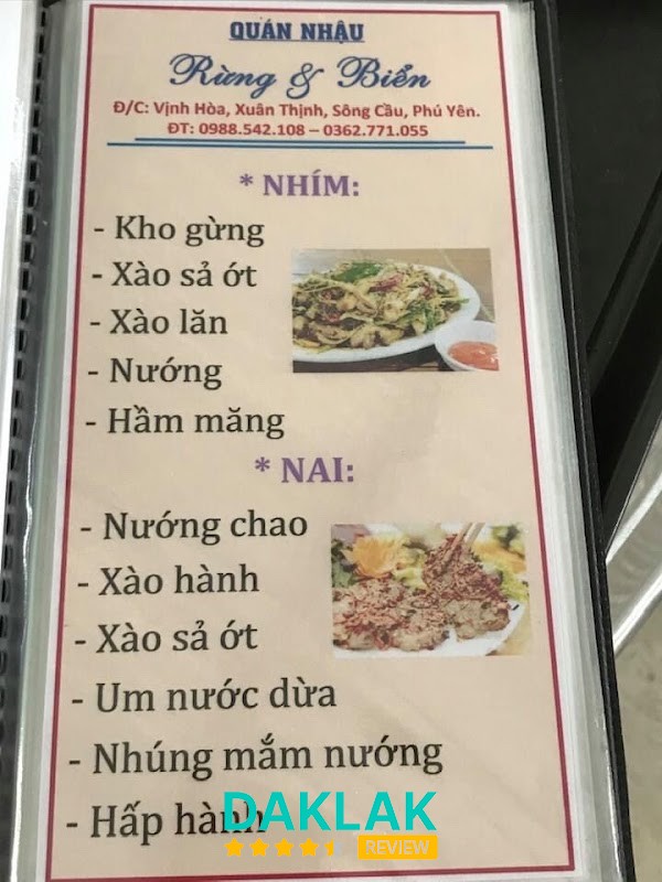 Quán nhậu Rừng Và Biển – hình ảnh 2