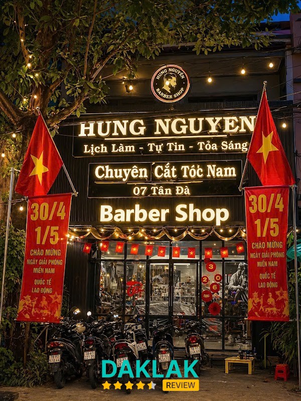 Cắt Tóc Hùng Barber Shop tại Tuy Hòa - hình ảnh 2