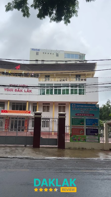 Không gian Thư Viện Tỉnh Đắk Lắk