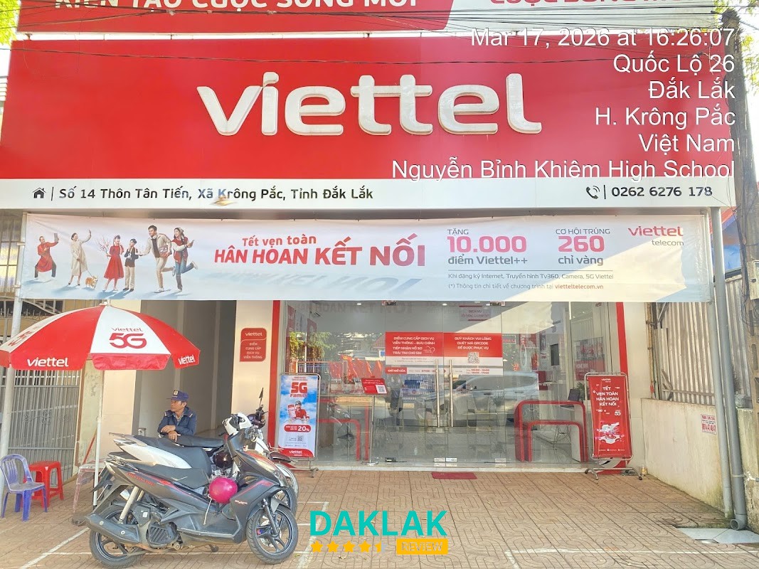 Cửa Hàng Viettel Telecom Số 14 Tân Tiến Krông Pắc