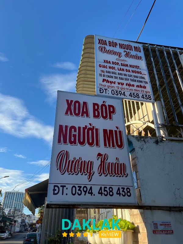 Vật lý trị liệu, Massage khiếm thị -Vương Huân - massage trị liệu Tân Lập