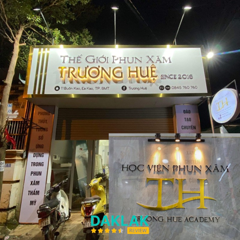 PHUN XĂM TRƯƠNG HUỆ - phun xăm Ea Kao
