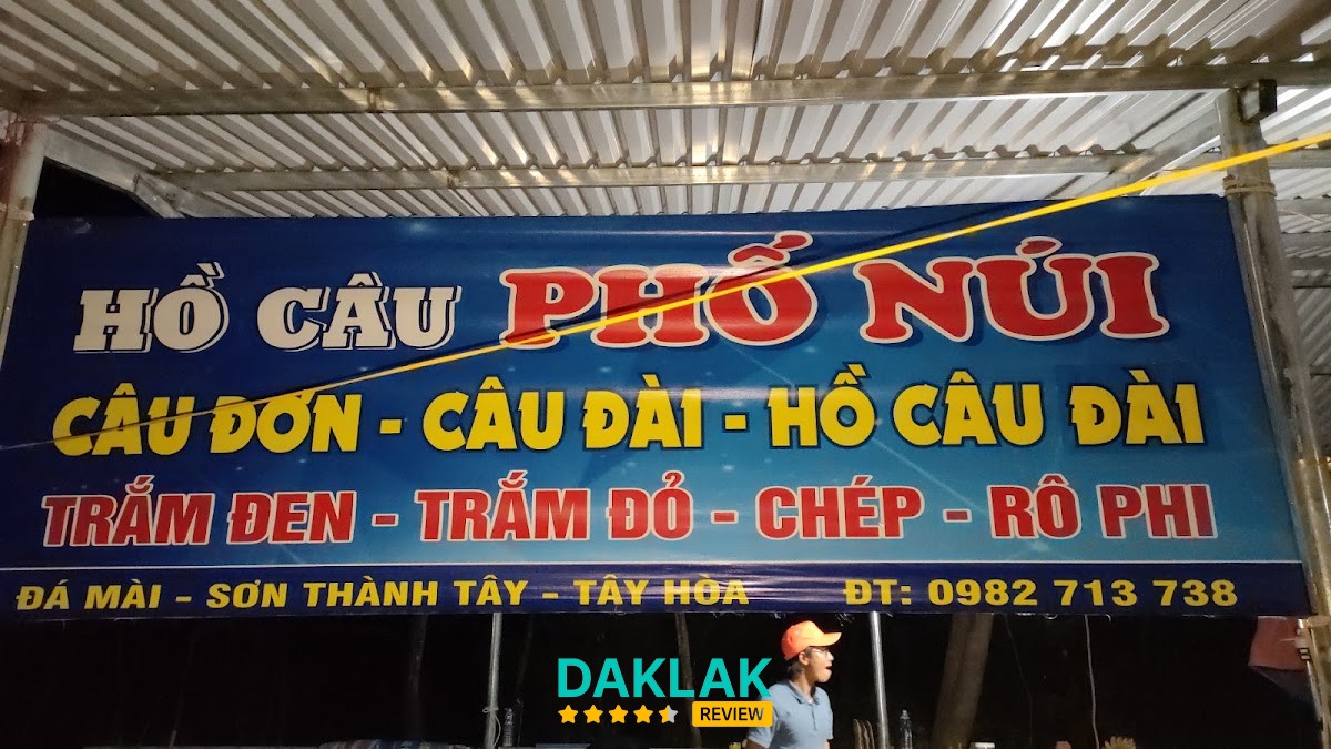Hình ảnh Hồ Câu Cá Giải Trí Phố Núi