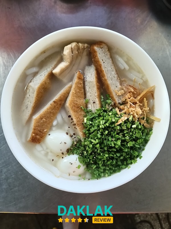 Bánh canh hẹ đặc sản cá tươi Tuy Hòa