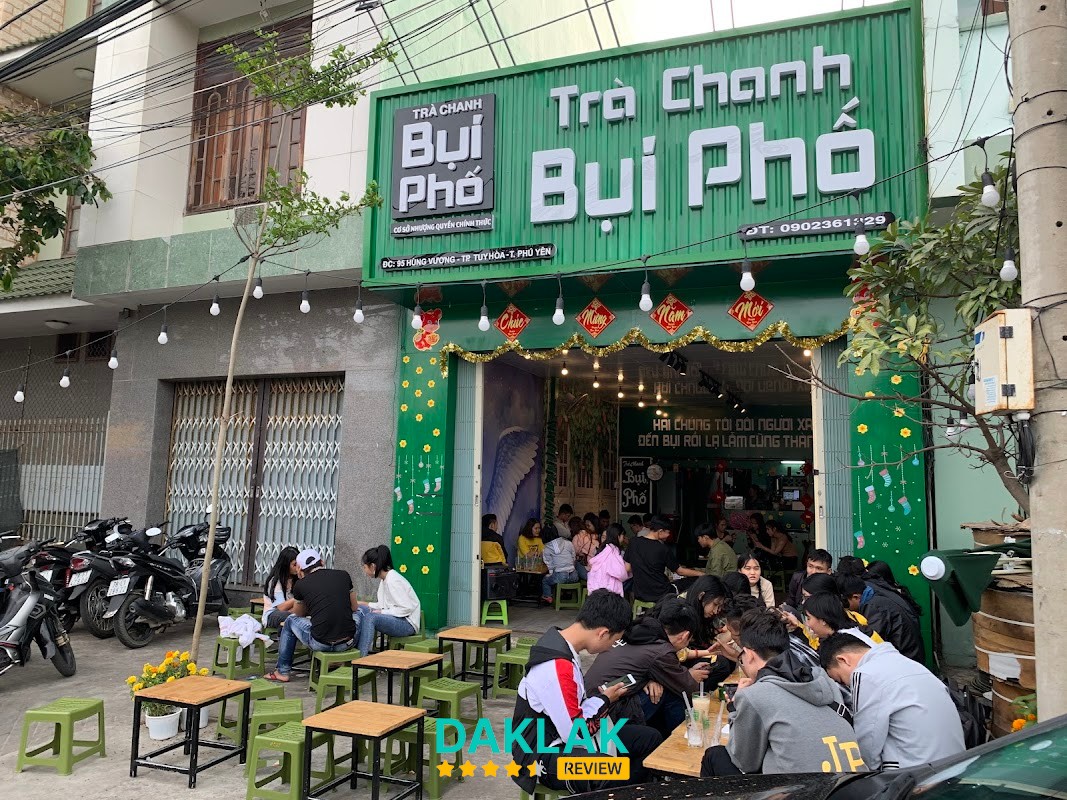 Trà Chanh Bụi Phố Tuy Hoà trà chanh Tuy Hòa