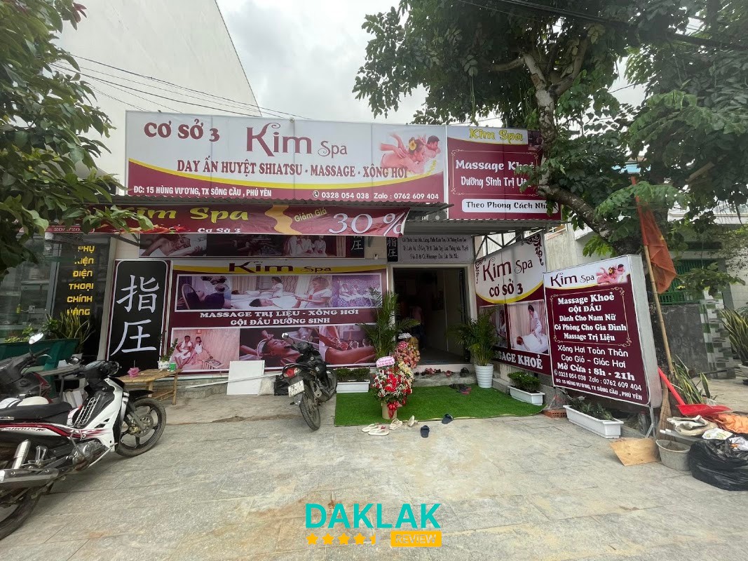 KIM SPA massage nam nữ tại Sông Cầu