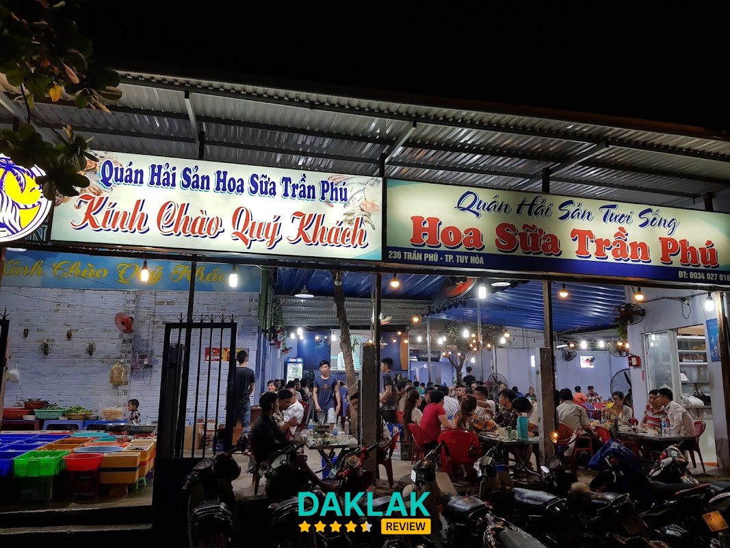 Quán Hoa Sữa (Hải sản) quán lẩu hải sản Tuy Hòa