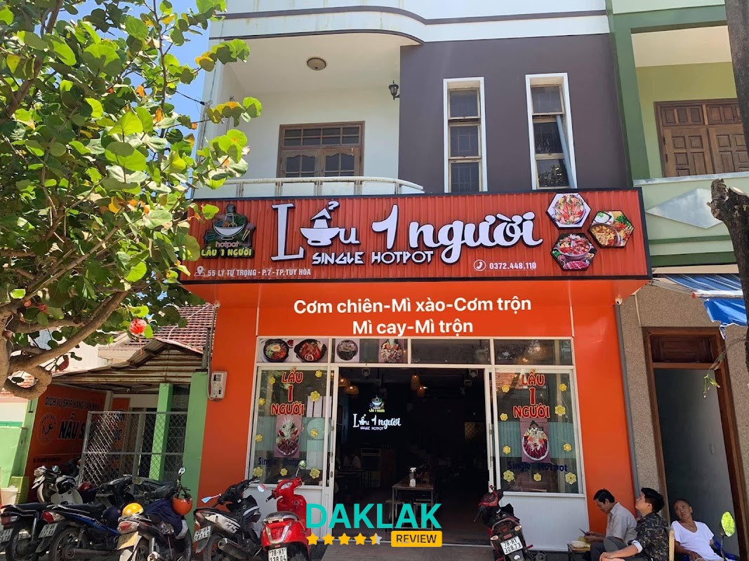 Lẩu 1 Người 59K-55 Lý Tự Trọng quán lẩu hải sản Tuy Hòa