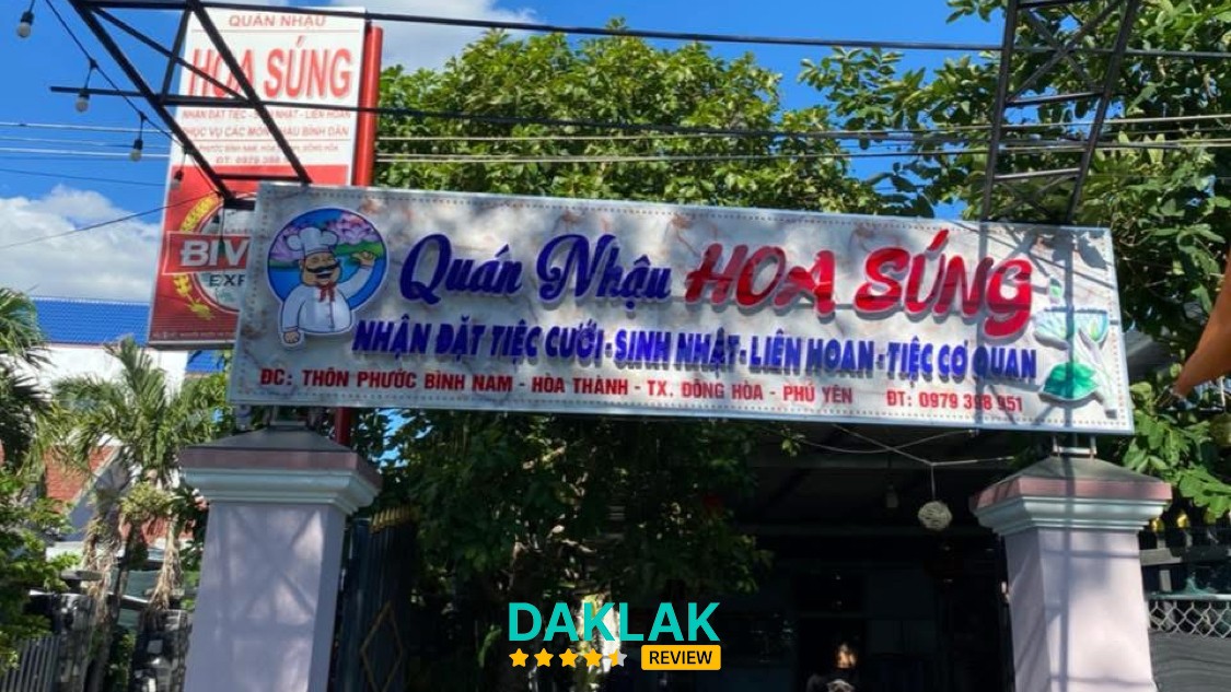 Quán Nhậu Hoa Súng tại phường Phú Yên