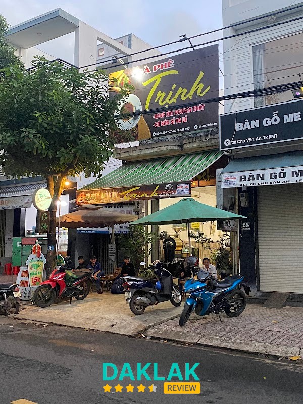 Trịnh Coffee Nhà Làm tại đường Chu Văn An Buôn Ma Thuột