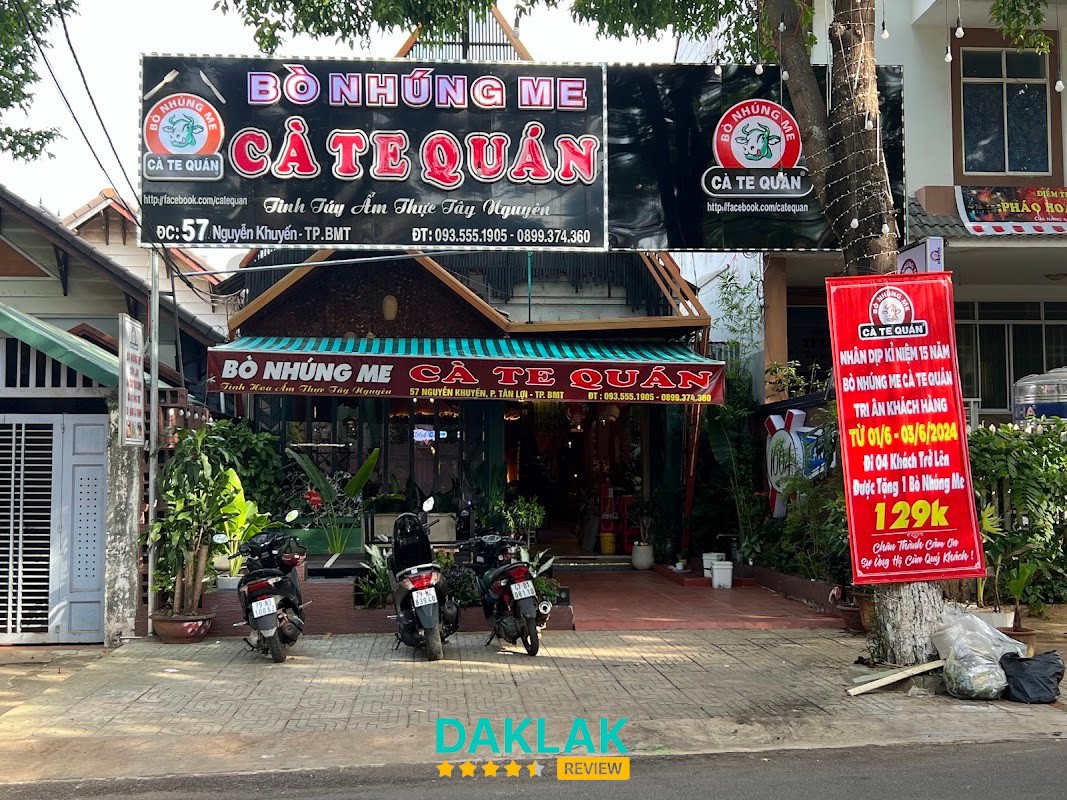 Cà Te Quán Buôn Ma Thuột