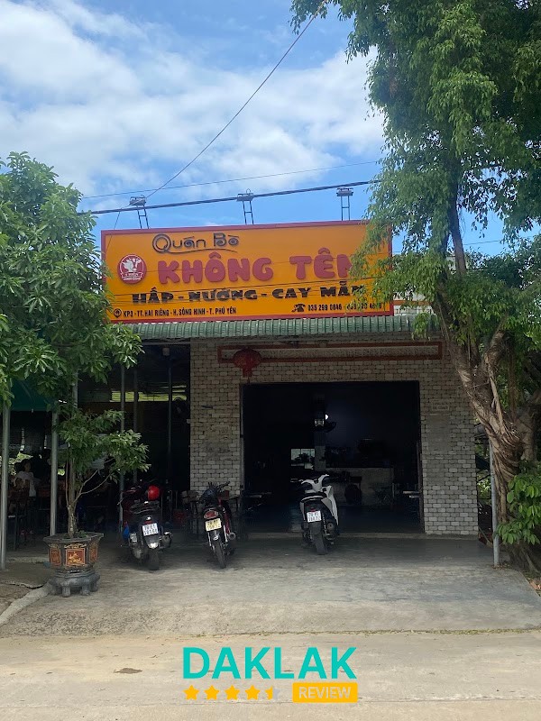 Quán Bò Không Tên tại Sông Hinh