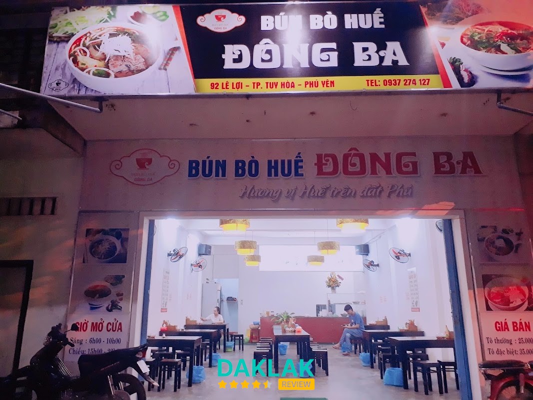 BÚN BÒ HUẾ ĐÔNG BA Tuy Hòa