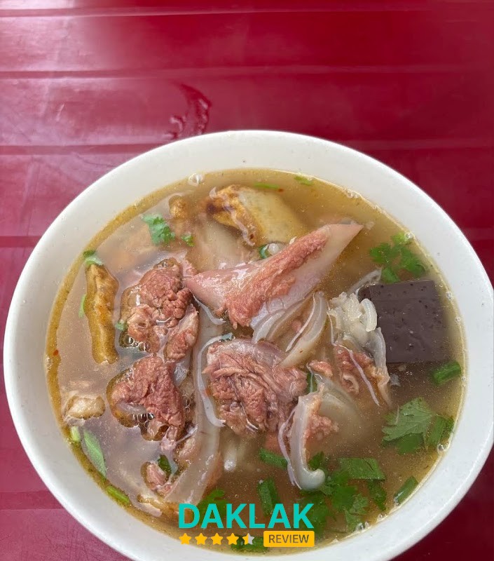 Bún sụn bò cô Gái Tuy Hòa