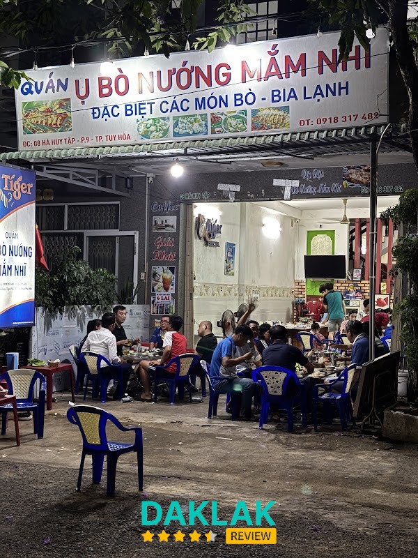 Quán Bò Hà Huy Tập (Ụ Bò) quán lẩu bò Tuy Hòa