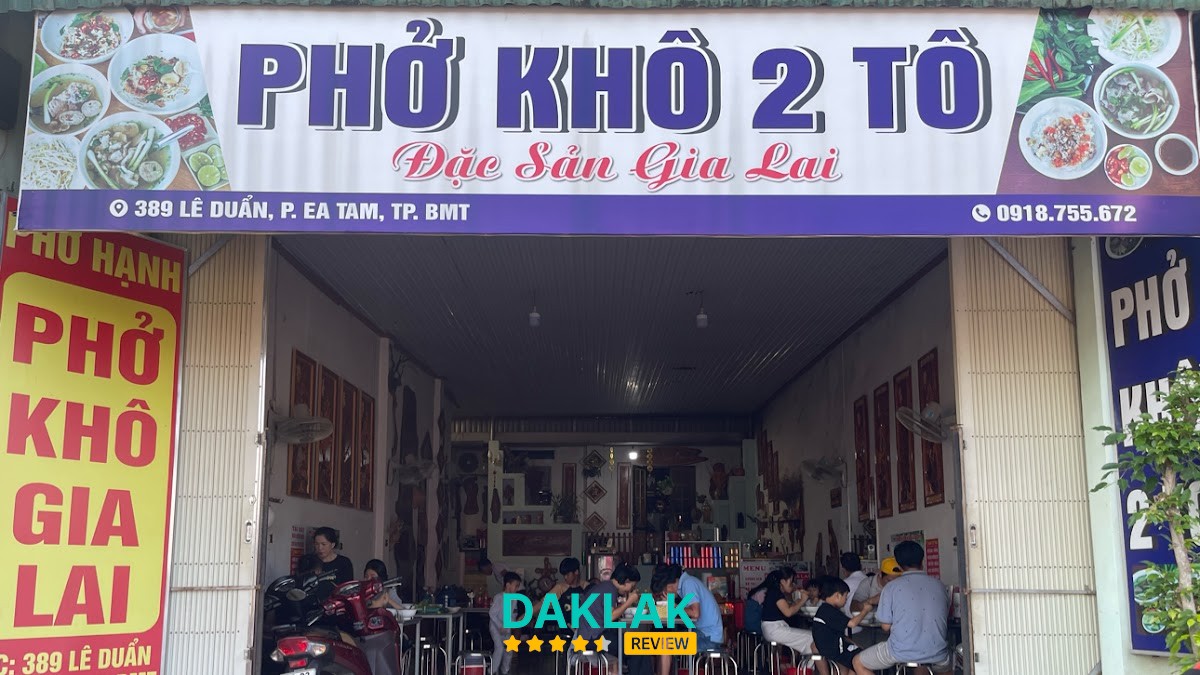Phở Khô Gia Lai Cô Hạnh Ea Kao