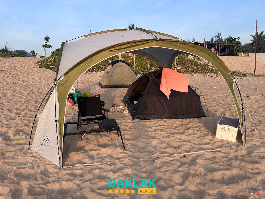 Camping biển tại Bình Kiến Phú Yên