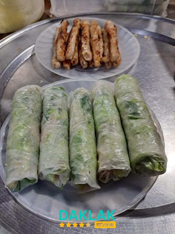 Đặc sản Bánh cuốn Sông Cầu