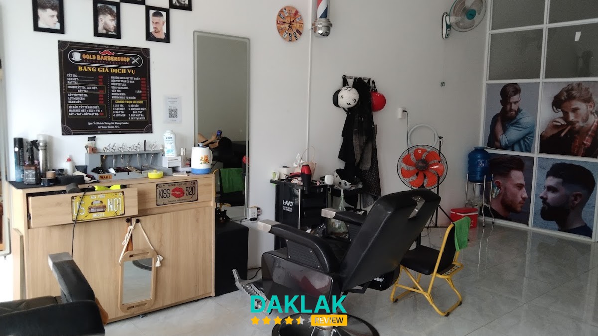 Gold Barbershop - Cắt tóc nam tại Ea Kar