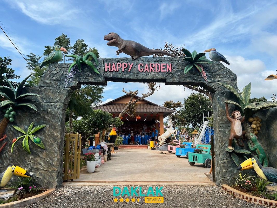 Không gian xanh tại Happy Garden Buôn Ma Thuột