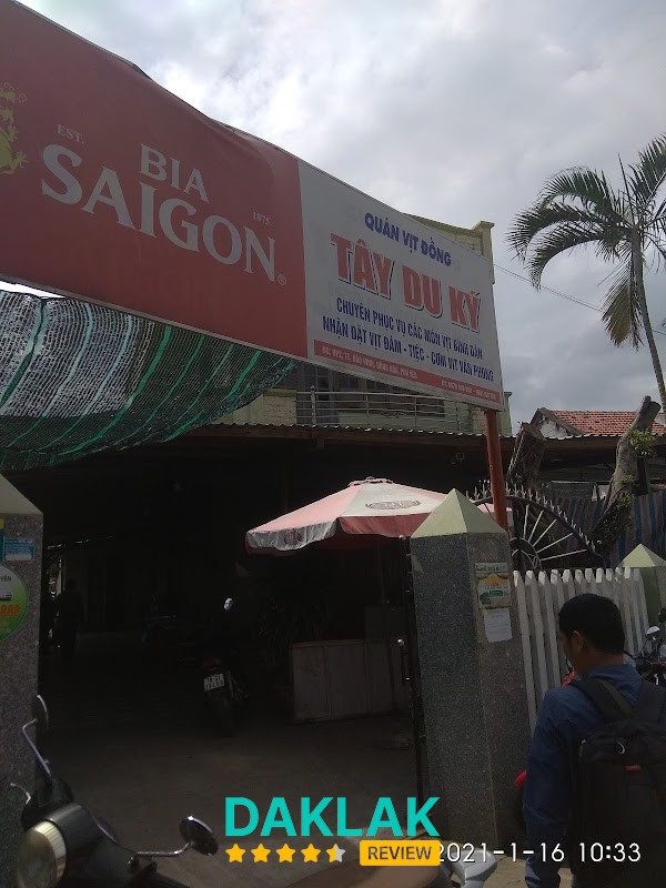 Quán vịt Tây du ký tại Đông Hòa