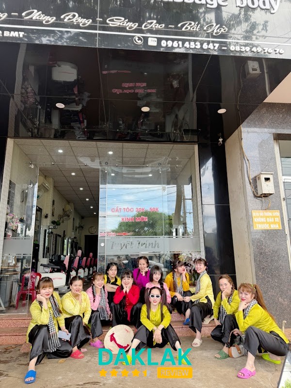 Không gian Salon và Spa Tuyết Trinh Tân An