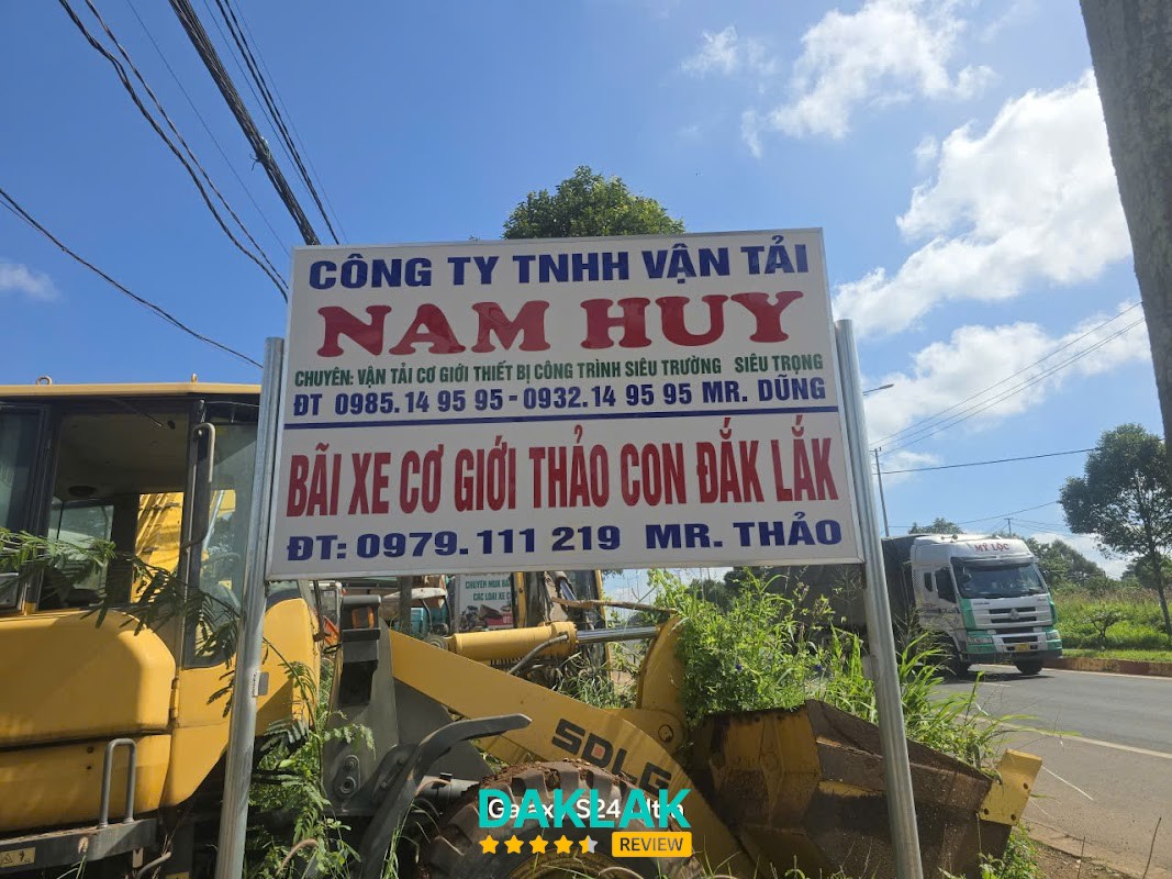Không gian Bãi Xe Nam Huy Đắk Lắk