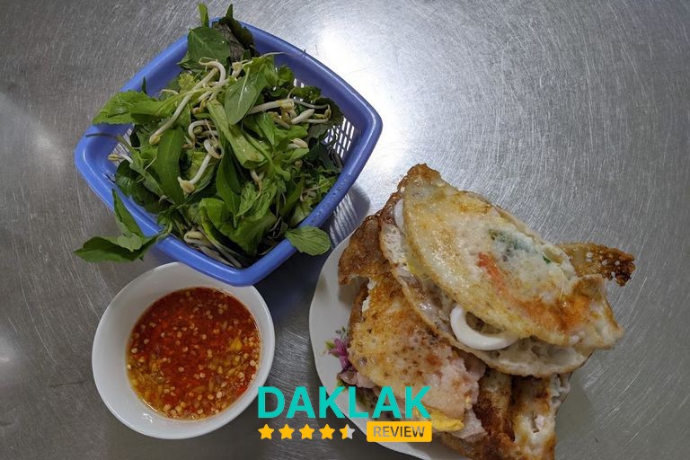 Bánh xèo tôm mực Lê Thánh Tôn Tuy Hòa