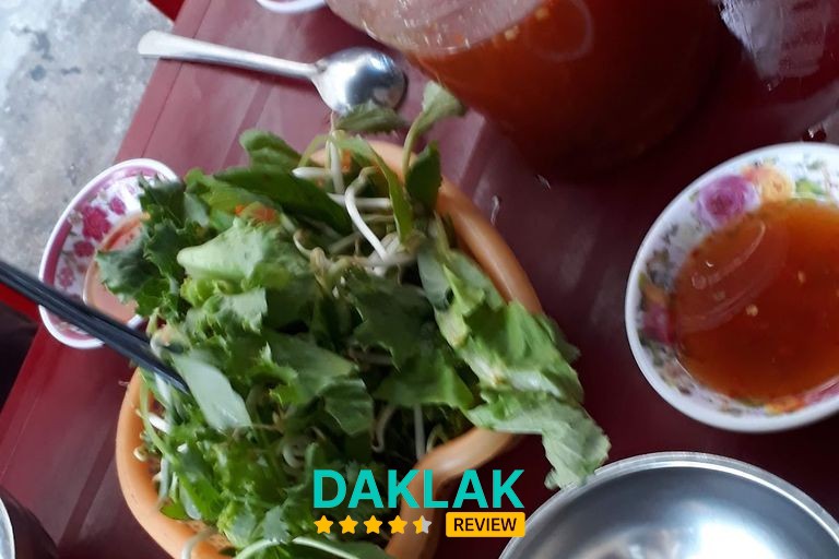 Bánh xèo chay tại Tuy Hòa