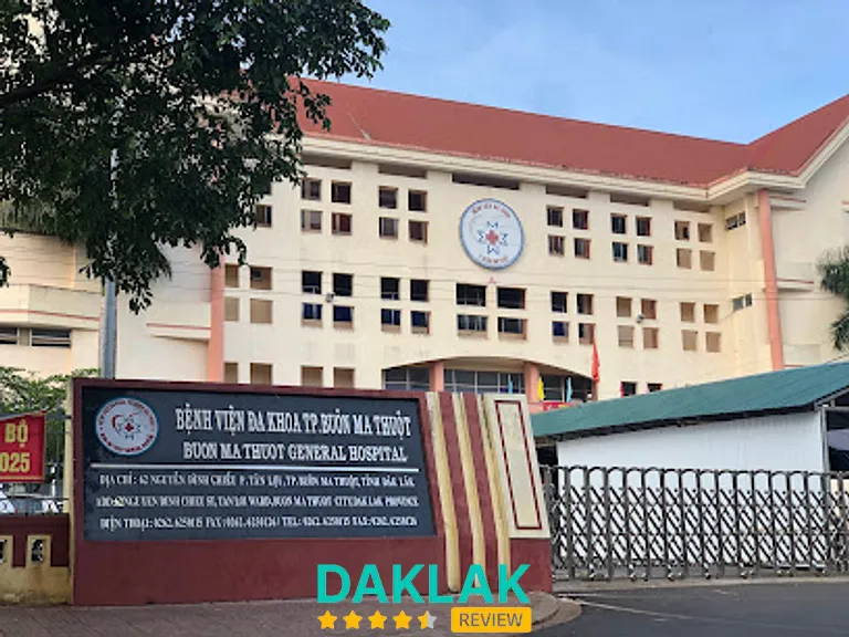 Bệnh viện đa khoa Buôn Ma Thuột: 62 Nguyễn Đình Chiểu, P. Buôn Ma Thuột