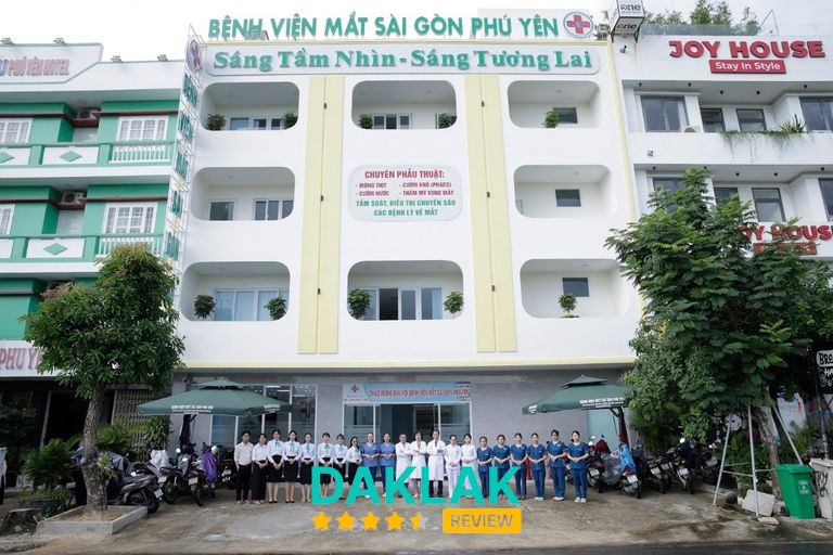 Không gian Bệnh Viện Mắt Sài Gòn Phú Yên