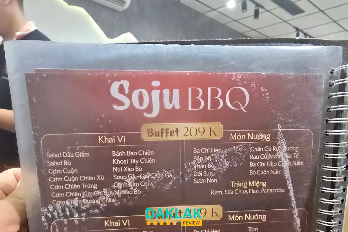Buffet lẩu nướng SOJU BBQ