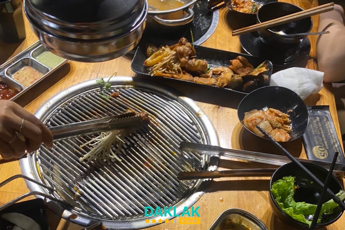 Món nướng tại SOJU BBQ BMT