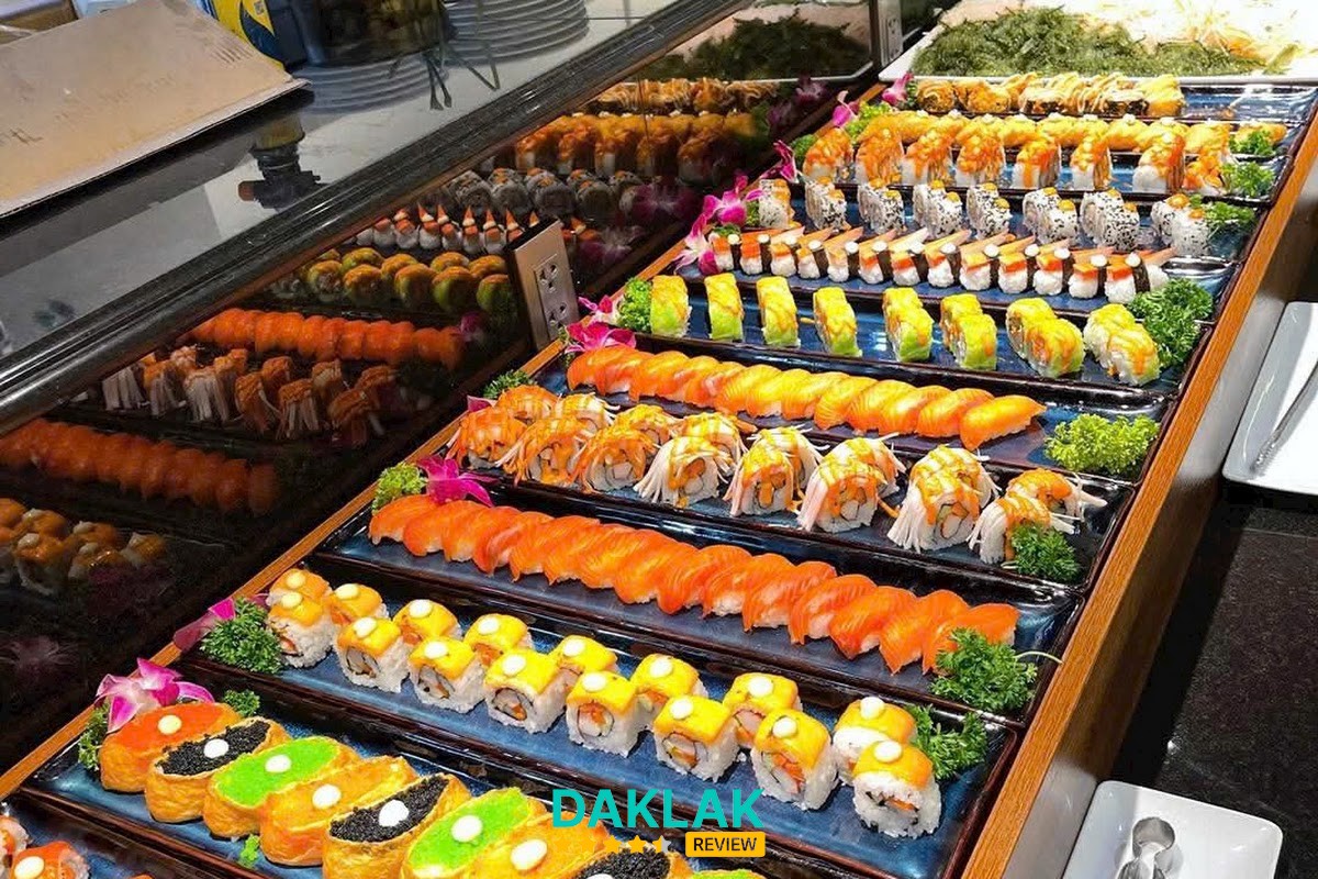 Hải sản tại Buffet Ban Mê