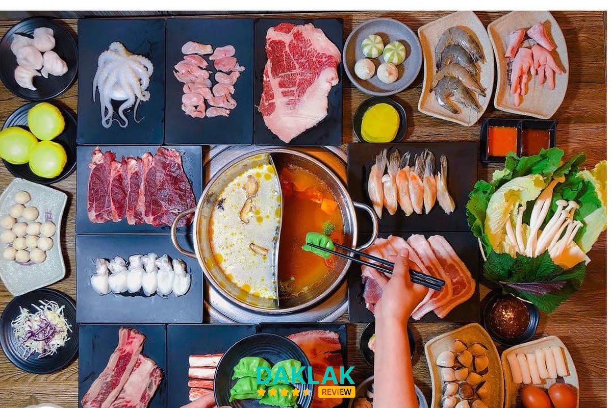 Món nướng tại Kicochi House Buffet