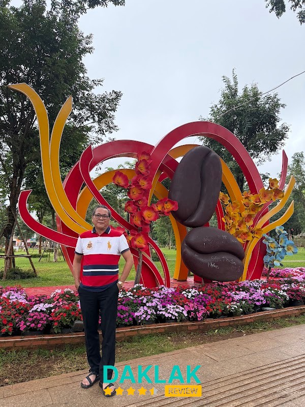 Không gian xanh tại Công viên Buôn Ma Thuột
