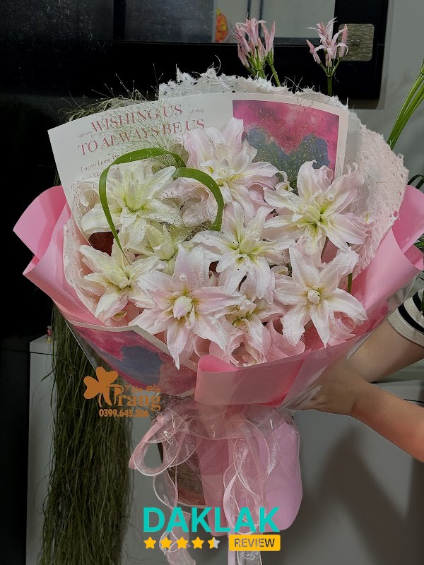 Mẫu hoa tại Tiệm Hoa Trang