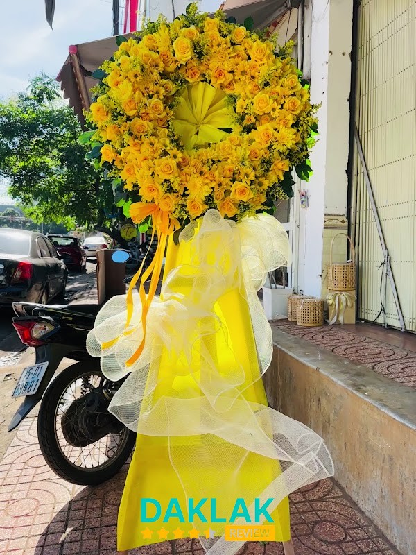 Mẫu hoa tại Nón Flower