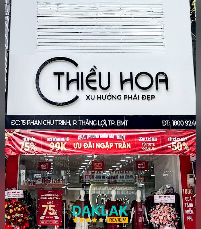 Không gian thời trang Thiều Hoa