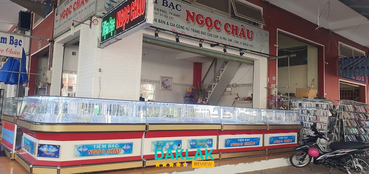 Trang sức bạc tại Tiệm Bạc Ngọc Châu